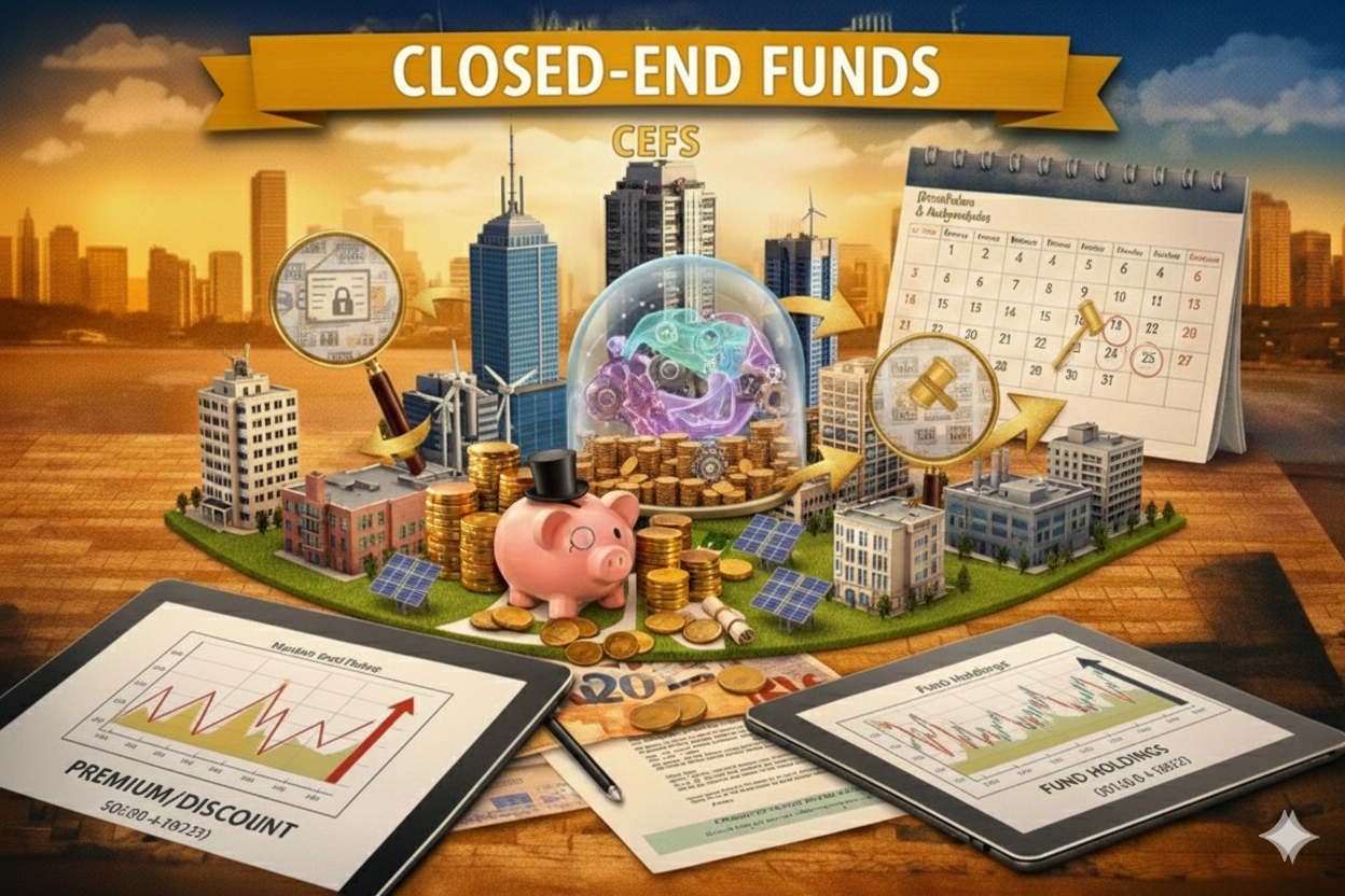 Was sind Closed-End Funds (CEF)